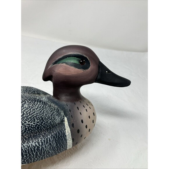 Boyd's Collection CLASSIC Teal Black Brown DRAKE DUCK 1980-1985 Glass Eyes - Picture 10 of 14